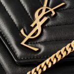 Cassandre Envelope Matelassé Leather Shoulder Bag Thumbnail 4