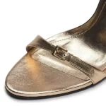 Aurora 110mm Metallic Leather Sling Sandals Thumbnail 3