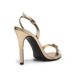 Aurora 110mm Metallic Leather Sling Sandals Thumbnail 4