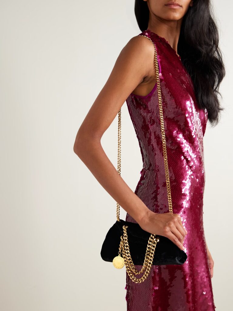 Velvet Shoulder Bag Full Size Image 2