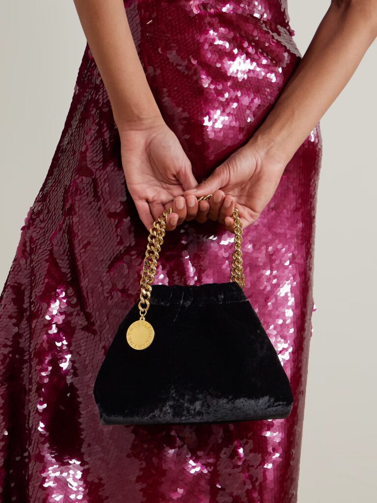 Velvet Shoulder Bag Full Size Image 5