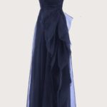 Teresa Strapless Draped Gown Thumbnail 2