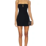 Marilyn Velvet Mini Dress Thumbnail 1