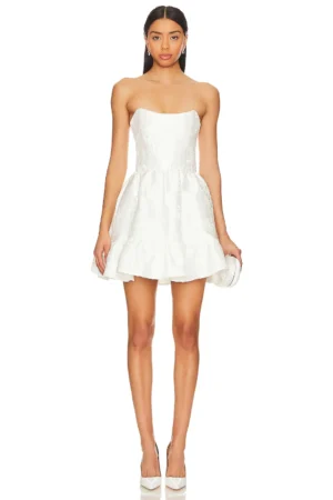 V. CHAPMAN Ginny Corset Mini Dress