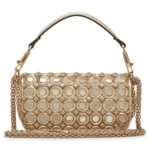 Small Locó Jeweled & Beaded Leather Shoulder Bag Thumbnail 5
