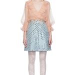 Pink & Blue Sequin Minidress Thumbnail 1