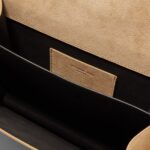 The Dorian Leather-Trimmed Suede Shoulder Bag Thumbnail 5