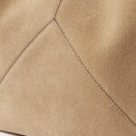 The Victoria Soft Mini Leather-Trimmed Suede Tote Thumbnail 5