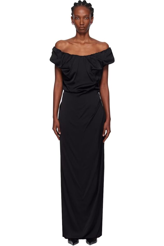 Long Ginnie Amber Maxi Dress Full Size Image 1