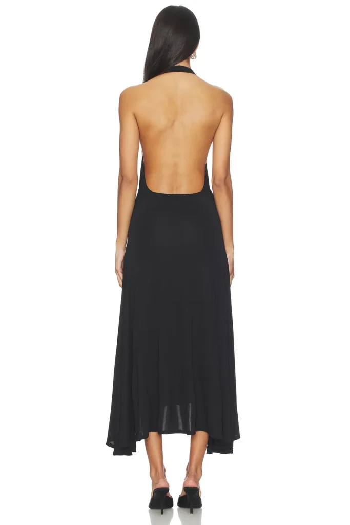 Halter Mini Dress Full Size Image 2