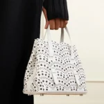 Mina 20 Laser-cut Leather Tote Thumbnail 3
