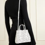 Mina 20 Laser-cut Leather Tote Thumbnail 2