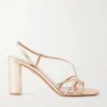 Talk to Me Metallic Leather Sandals Thumbnail 1