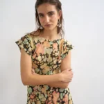 Topshop Pleated Open Back Maxi Dress Thumbnail 3