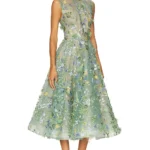 Saba Floral Midi Dress Thumbnail 4