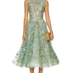 Saba Floral Midi Dress Thumbnail 1