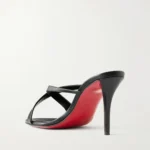 Mulazee Cross 80 Leather Mules Thumbnail 2
