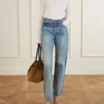The New York Leather-trimmed Suede Tote Thumbnail 3