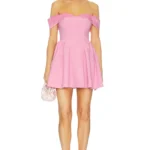 Amelina Off-the-shoulder Mini Dress Thumbnail 1