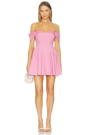 ELLIATT Amelina Off-the-shoulder Mini Dress