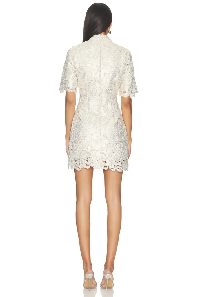Nicoletta Sleeve Mini Dress Full Size Image 2