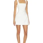 Nydia Square Neck Mini Dress Thumbnail 3