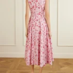 Chelsea Floral-print Midi Dress Thumbnail 3