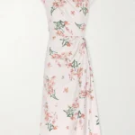 Floral-print Cotton-poplin Midi Dress Thumbnail 3