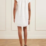 Serafina Broderie Anglaise Mini Dress Thumbnail 2