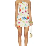 Tropical Bloom Mini Dress Thumbnail 1