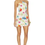 Tropical Bloom Mini Dress Thumbnail 3