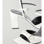 Signora Horsebit-embellished Patent-leather Sandals Thumbnail 2