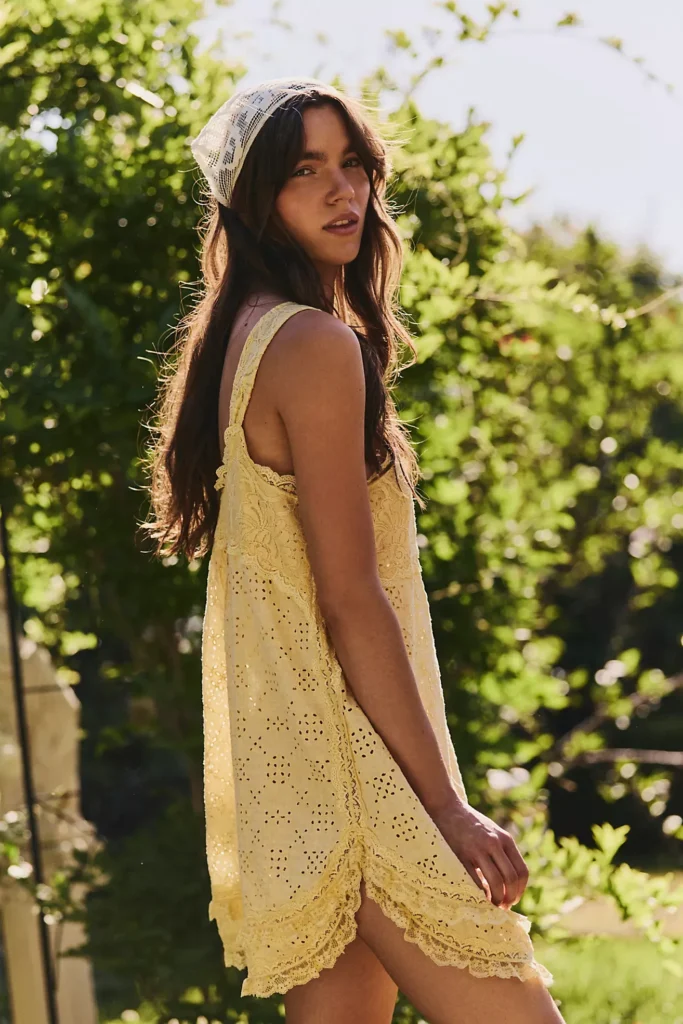 Dream Haze Embroidered Nightie Full Size Image 4