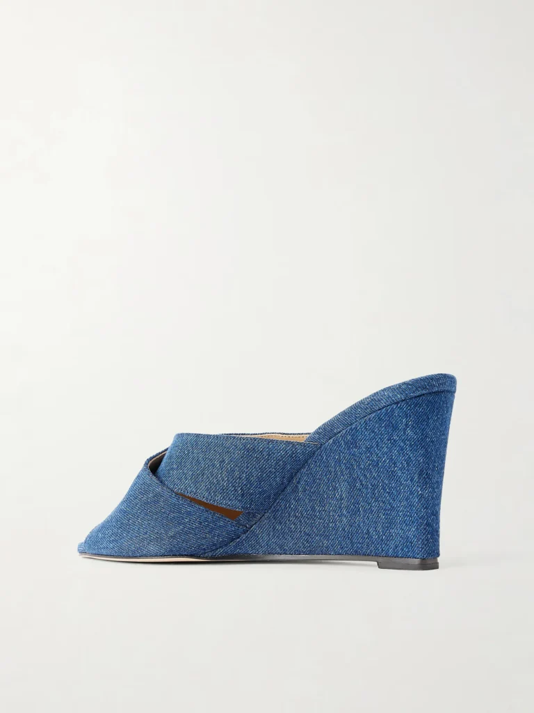The Rose Denim Sandals Full Size Image 3