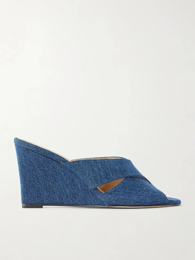 The Rose Denim Sandals Full Size Image 1