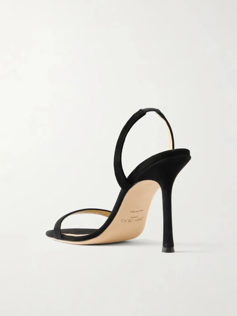 Jenn 100 Suede Sandals Full Size Image 3