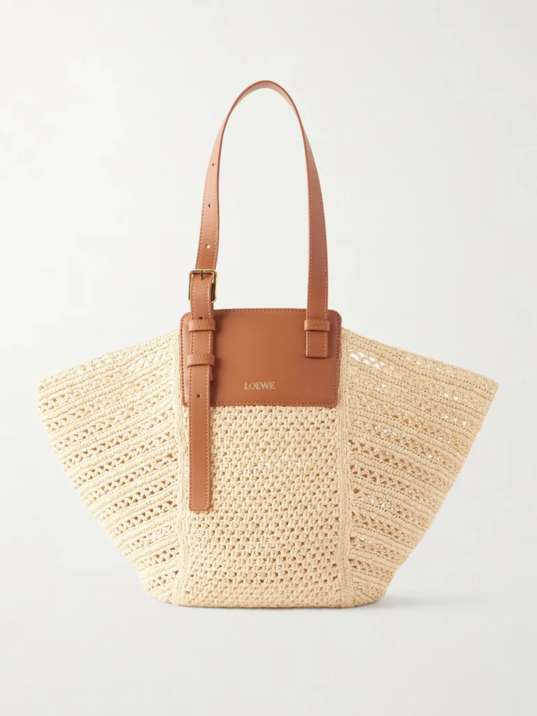 Paula’s Ibiza Hammock Cabas Raffia Tote Full Size Image 1