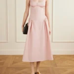 Solira Seersucker Midi Dress Thumbnail 1