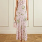Floral-print Silk-crepe Midi Dress Thumbnail 1