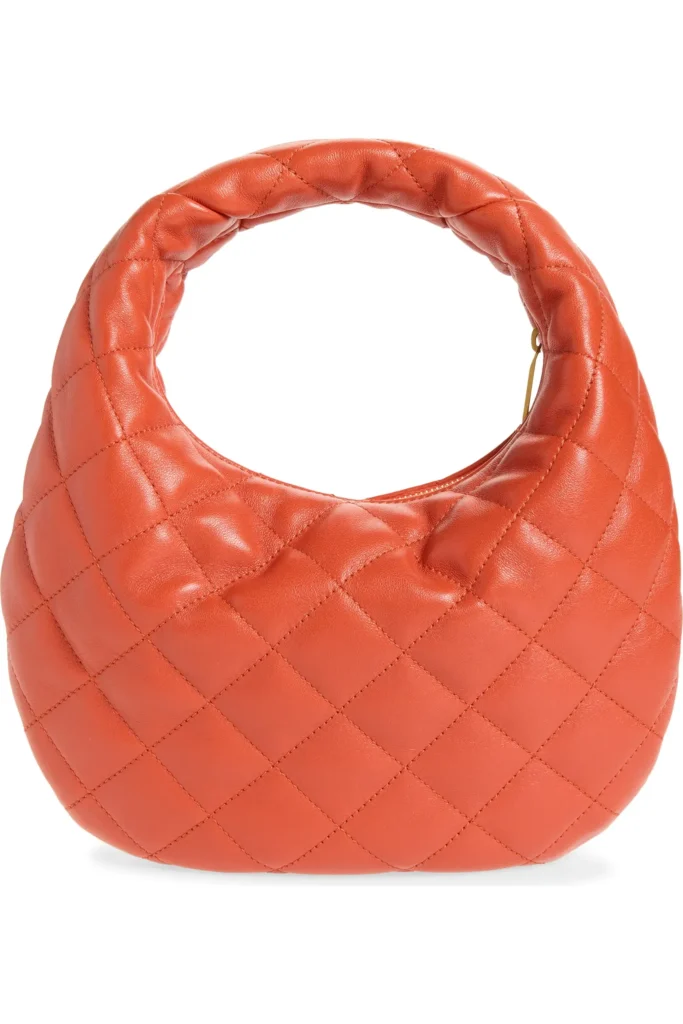 Baby Icare Quilted Leather Hobo Bag Full Size Image 5