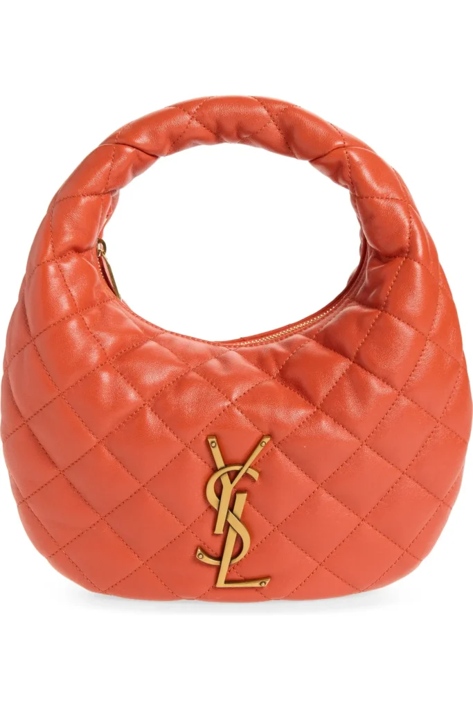 Baby Icare Quilted Leather Hobo Bag Full Size Image 1