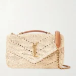 Loulou Mini Raffia Shoulder Bag Thumbnail 1