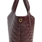 Medium Icare Quilted Leather Shopper Tote Thumbnail 3
