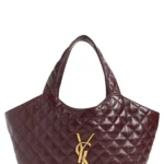 Medium Icare Quilted Leather Shopper Tote Thumbnail 1