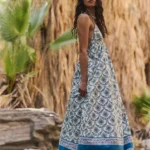 Sorrento Stroll Printed Maxi Dress Thumbnail 3