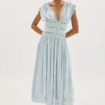 Swimming Across The Sky Midi Dress Thumbnail 4