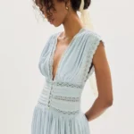 Swimming Across The Sky Midi Dress Thumbnail 3