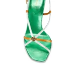 Laminated Leather Strappy Sandal Thumbnail 2