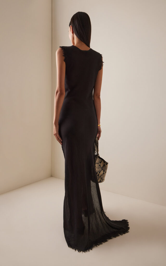 Jessie Gauze Maxi Dress Full Size Image 3