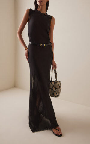 ALL THREE Jessie Gauze Maxi Dress